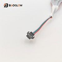 Nouveau design, contrôleur intelligent sans fil 3 SPI 5V-24V pour bande LED COB, variateur d'intensité avec télécommande pour bande LED 12V 24V