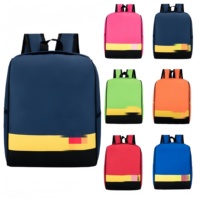 Mochila Escolar para Niños y Estudiantes con Logo Personalizado, Morral Sencillo y Moderno para Preescolar, Jardín de Infancia, Primaria y Secundaria