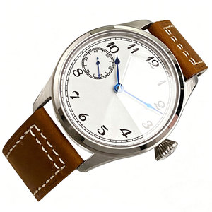 Montres sportives mécaniques manuelles Tandorio neuves de 42 mm, cadran blanc, <span class=keywords><strong>mouvement</strong></span> à remontage manuel <span class=keywords><strong>ETA</strong></span> <span class=keywords><strong>6497</strong></span> ST3600, verre saphir, montre pour homme - Product Image 3