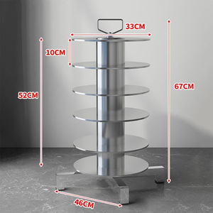 Tùy Chỉnh Cáp Tháo Gắn-Mạ Kẽm Thiết Kế Dây Không Gỉ Reel Dispenser Dây Ống Chỉ Giá Sàn Cho Thợ Điện Công Cụ - Product Image 3