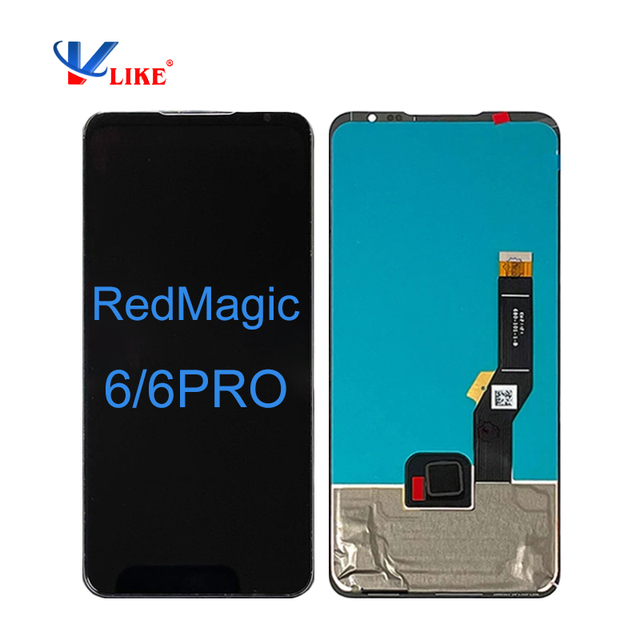 Mobile Phone LCDs for ZTE Red Magic 6 Pro Display Pantalla for ZTE Nubia Red Magic 6 Lcd Touch Screen Replacement