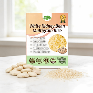 Meilleur prix pour le <span class=keywords><strong>riz</strong></span> instantané Shirataki personnalisé avec des haricots blancs, prêt à manger en 15-20 minutes, 1 kg, aliment santé à faible IG - Product Image 4