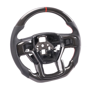 Volant sport en fibre de carbone personnalisé pour <span class=keywords><strong>Ford</strong></span> Raptor SVT F150 F250 F350 F450 F650 F750 2020 2021 2013 2023 <span class=keywords><strong>2022</strong></span> - Product Image 6