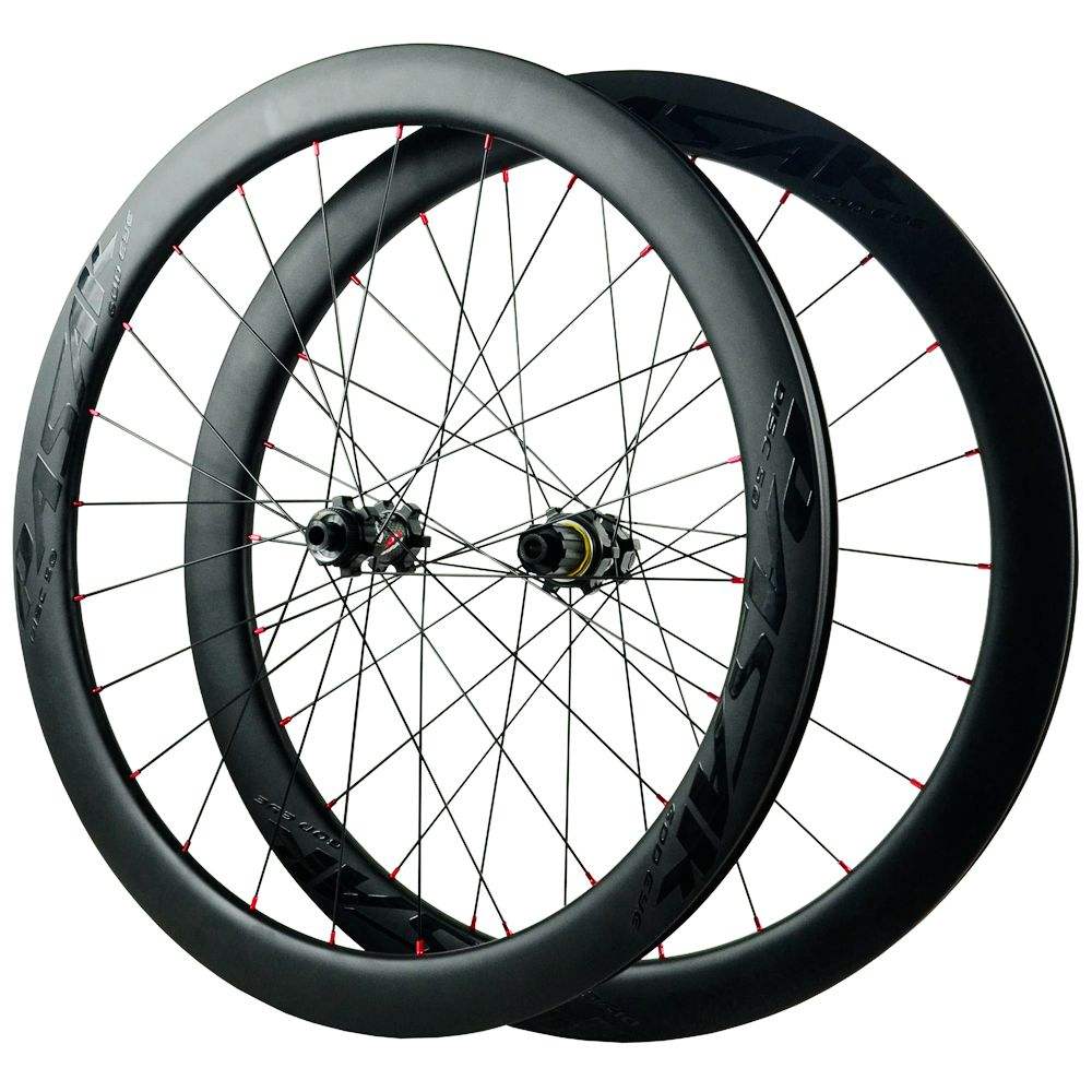 Carbon Wheels Disc Brake 700c Road Bike Wheelset Center Lock QR Thru Axle  15 12mm Clincher Carbon Tubeless HG MS XDR 12speed