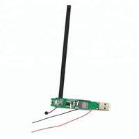 Module de caméra miniature avec objectif de 150 mm, capteur CMOS 352x288 30FPS, vision nocturne, mise au point fixe, carte PCB Micro SD pour caméra de drone