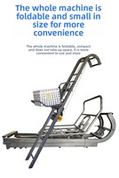 Kleine Elektrische Hebebühne für den Haushalt mit Fernbedienung, Mobile Automatische Lade- und Entlademaschine für Waren