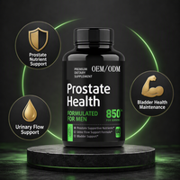 Capsules de Saw Palmetto pour la Prostate, Marque Privée OEM/ODM, pour Hommes, Soutien Urinaire, Renforcement Immunitaire, Complément Herbal, Comprimés Végétariens