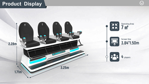 Bán buôn mới hấp dẫn giá rẻ 6 ghế 32 inch VR điện thoại di động xe tải rạp chiếu phim 3 hàng tháng cập nhật 1 Phim 8.5 kW xăng máy phát điện đặt - Product Image 5