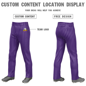 Baseball personnalisé de qualité supérieure, respirant, grande taille, anti-frottement, avec logo et numéro imprimés, rayures fines - Product Image 4