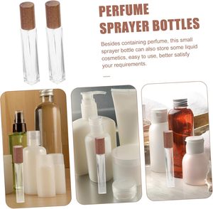 Frosted Clear 10ml Essential <b>Oils</b> Roll Portable Perfume Spray Bottles Travel Empty Glass Bottles Box Screen Printing Refillable - Product Image 4