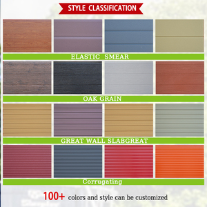 Paneles Sándwich de Espuma PU XPS para Construcción de Villas, Resistentes al Fuego y al Agua, con Exterior Imitación <span class=keywords><strong>Madera</strong></span> Galvanizada, Ecológicos - Product Image 6