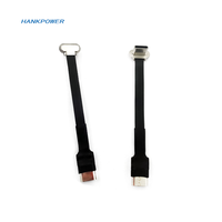 Type C 4 broches mâle à femelle FPC câble souple à Angle droit USB C 4p charge de données FPV FPC câble plat