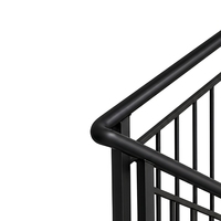 Rampe d'escalier en acier inoxydable soudé, pour intérieur, extérieur, balcon