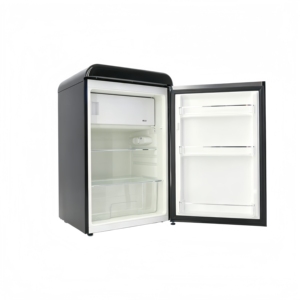 Mini Refrigerador Compacto de Una Puerta, Portátil, con Enfriamiento por Aire, de Acero Inoxidable, para Uso en Hoteles y Hogares - Product Image 4