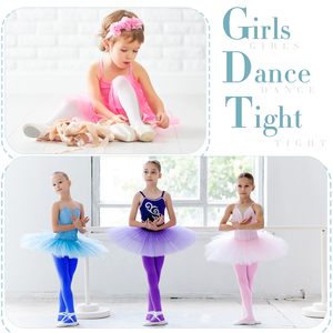 Collants de danse en velours 80D couleur bonbon pour enfants, bébés filles et femmes – Collection Printemps-Automne - Product Image 2