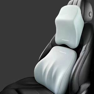 Coussin de nuque pour voiture de style sportif, en mousse à mémoire de forme, accessoires intérieurs, ventilation rafraîchissante, massage, confortable, automobile - Product Image 3