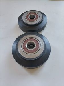 Piezas de elevación de rodillos de guía de alta velocidad 100*34*6204 rueda de ascensor OD100mm W34mm rodamiento escalera mecánica repuestos para ascensor escalera mecánica - Product Image 5