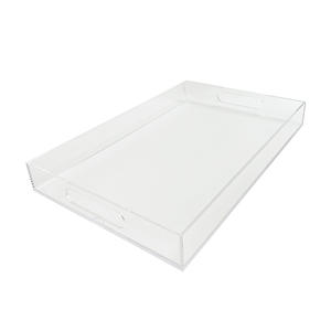 Bandeja de servicio de ranura de acrílico transparente con imagen personalizable decorativa para <span class=keywords><strong>Photoshot</strong></span> - Product Image 1