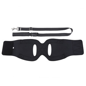 Harnais de soutien pour chien noir réglable rembourré réfléchissant pour chiens handicapés ou blessés - Product Image 5