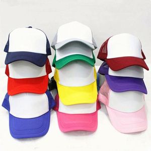 Casquette de baseball personnalisée par sublimation, vente en gros Chine, couleur unie, 5 panneaux, mousse, maille respirante, imperméable, décontractée pour l'extérieur - Product Image 1