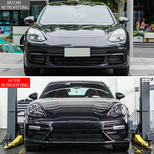 Kit de Carrocería Estilo 971 2017-2023, Nuevo Parachoques Delantero con Luz Antiniebla, Modificación de Parrilla para Panamera 971 - Product Image 2