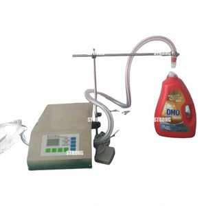 Machine de remplissage quantitative automatique à commande numérique pour liquides, huiles (lubrifiantes, comestibles) et liquides à fort débit, capacité 17L - Product Image 1