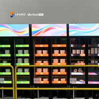 Écran LED couleur P1.5 intelligent pour étagères de vente au détail avec garantie de 5 ans pour la publicité vidéo en supermarché