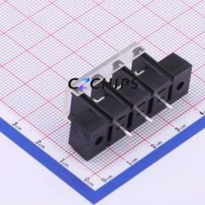 KF38CM-8.25-3P Barrier Terminal Block Through hole Component (THT),P=8.25mm Connector With Cover Plate 8.25mm 1x3P Straight Pin - Product Image 2