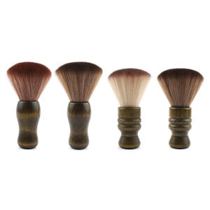 Profissional Camphorwood Maquiagem Pescoço Cabelo <span class=keywords><strong>Grooming</strong></span> Barbear Escova Varrer Barba Limpeza Ferramenta - Product Image 1