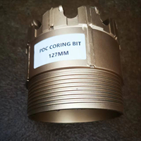 Usine 127mm PDC Core Foret Puits D'eau Foret PDC Bits pour Hard Rock