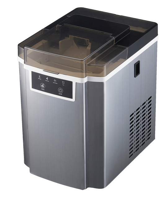 Factory hot selling Nugget Ice Maker Machine 4 Mins 15kgs/24Hrs Portable Ice with Self-leaning for Home Kitchen Office Party