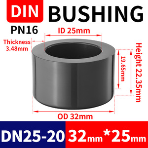 Chất Lượng Cao Ống Nhựa Lắp Cách Điện UPVC Giảm ỐNg Lót - Product Image 2