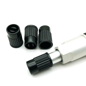 Bouchons de valve ABS innovants 2-en-1 avec outil de retrait du noyau pour voiture, vélo, moto – Couvercles de valve d'air fonctionnels et anti-poussière - Product Image 3