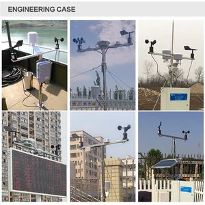 Anémomètre numérique de mesure OEM, agricole, automatique, RS485, capteur de vitesse et de direction du vent à ultrasons, stations météorologiques, IP65 - Product Image 3