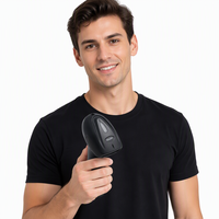 Lecteur de codes-barres CCD portable filaire USB 1D de haute qualité à prix abordable pour paiement mobile en entrepôt et supermarché