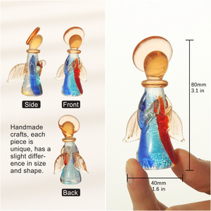 Figura de Ángel de Cristal, Adornos Navideños Decorativos de Vidrio, Regalo Coleccionable para Niños, para el Día de la Madre - Product Image 3