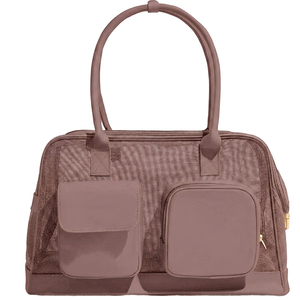 Bolsa de Transporte para Perros de Malla Transpirable, Bolsa de Viaje para Mascotas con Doble Bolsillo y Asa - Product Image 5