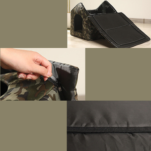 Al Aire Libre impermeable Gatos Perros casas tienda de invierno interior al aire libre a prueba de frío nido para mascotas pequeñas y medianas para al aire libre - Product Image 6