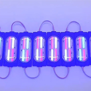 Khẩn Cấp Nhấp Nháy Đèn Lái Xe Màu Đỏ Màu Xanh Cảnh Báo Nhấp Nháy Modular Xe Tải Đèn <span class=keywords><strong>12V</strong></span> Tiêm Mô-đun Xe Side LED Mô-đun - Product Image 3