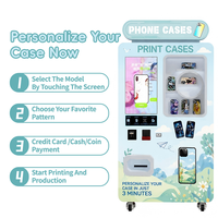 Máquina Expendedora de Impresión de Carcasas para Teléfonos Móviles, Máquina Expendedora de Impresión de Carcasas para Pequeños Negocios, Cruceros y Tiendas de Regalos