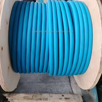 Kabel Pompa Sumur Dalam Listrik Karet Bulat Biru 4 Core 4C 2.5mm 4mm 10mm 16mm 25mm