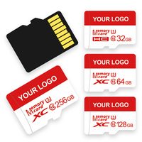 Cartes mémoire TF TOPFINE en plastique TF0064 128 Go/64 Go/32 Go/256 Go Vitesse A1 Noir Bleu Compatible avec Drone Caméra Téléphone Tablette GPS