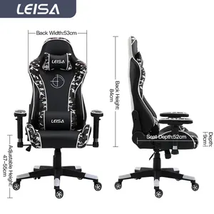 Хороший вид, оптовая продажа, офисное кресло с высокой спинкой для компьютерных гонок и игр
