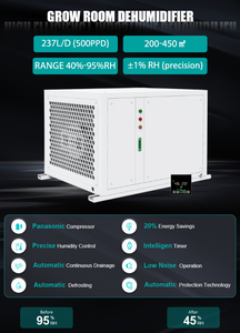 500ppd deumidificatore thương mại nhà kính phát triển phòng Máy hút ẩm phát triển Lều dehumidifeir cho nông nghiệp nhà kính - Product Image 6