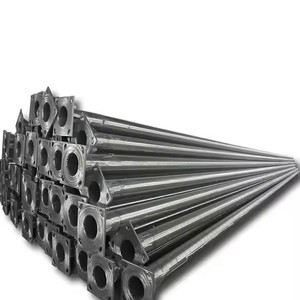 Nhà Sản Xuất Thiết Kế Miễn Phí 3M 4M 6M 8M 10M 12M 18M Mạ Kẽm Nhúng Nóng Nhôm Vườn Ngoài Trời Đèn Cực Năng Lượng Mặt Trời Ánh Sáng Đường Phố Cực - Product Image 1