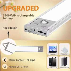 Luce LED per Armadio con Sensore a Induzione Infrarossi, Portatile, Senza Fili, Attivata dal Movimento, per Lettura - Product Image 6