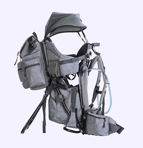 <span class=keywords><strong>Mochila</strong></span> Portabebés Ergonómica y Segura con Marco de Aluminio y Nailon, Ideal para Senderismo con Niños Pequeños - Product Image 2
