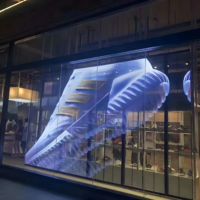 Écran transparent pour cinéma maison, centre commercial, écran LED transparent haute résolution P3.91, publicité HD