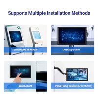 Computadora Industrial con Windows 10, Intel Quad Core, DDR3, Pantalla LCD IPS HD 1080P, Pantalla Táctil Impermeable, Garantía de 5 Años
