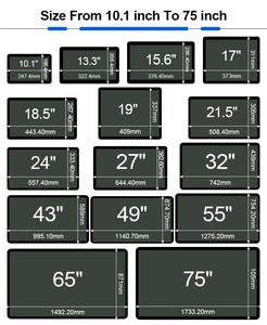 Reproductor multimedia de señalización digital con pantalla LCD independiente para interiores de 32 pulgadas a precio barato con tarjeta SD USB - Product Image 6